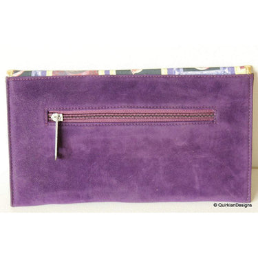 Violet Clutch Purse, Wedding Clutch, Party Clutch